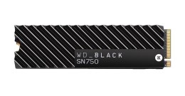 Western Digital Dysk SSD WD Black SN750 2TB M.2 2280 PCIe NVMe (3400/2900 MB/s) WDS200T3XHC z radiatorem