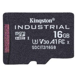Kingston Karta pamięci Kingston Industrial microSD 16GB Class 10 UHS-I U3