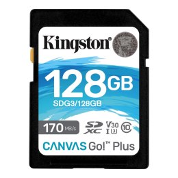 Kingston Karta pamięci Kingston SD Canvas Go! Plus 128GB Class 10