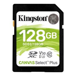 Kingston Karta pamięci Kingston SD Canvas Select Plus 128GB UHS-I