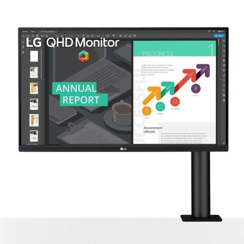 LG Monitor LG 27" 27QN880-B 2xHDMI DP USB-C głośniki